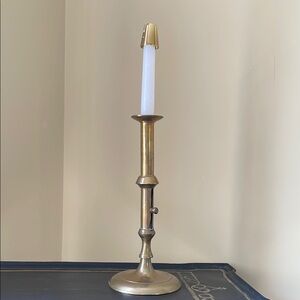Vintage Brass Candle Holder